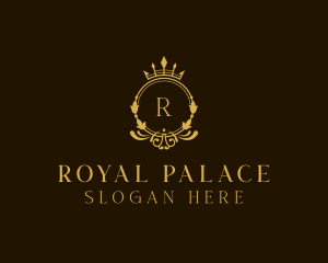 Crown Shield Royal logo design