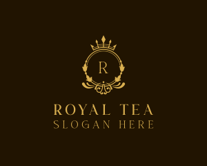 Crown Shield Royal logo design