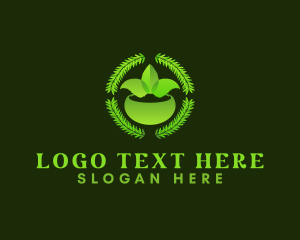 Organic - Herb Spice Leaf logo design
