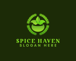 Spice - Herb Spice Leaf logo design
