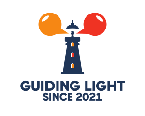 Lighthouse - Lighthouse Talk Tower logo design