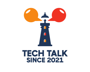 Lighthouse Talk Tower logo design