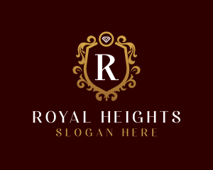 Royal Luxury Shield logo design