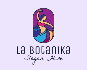 Grace - Belly Dancer Dancing logo design