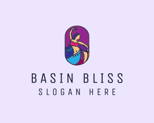 Belly Dancer Dancing logo design