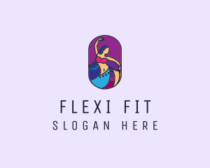 Belly Dancer Dancing logo design