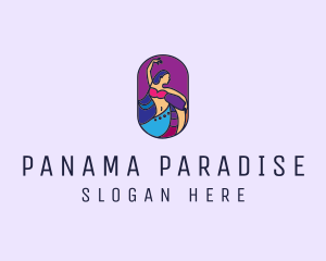 Belly Dancer Dancing logo design