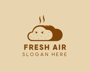 Angry Hot Bread logo design