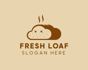 Angry Hot Bread logo design