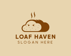 Angry Hot Bread logo design