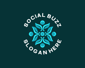 Charity Social People logo design