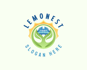 Solar - Sustainable Solar Energy logo design