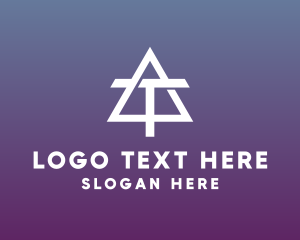 Initial - Generic Enterprise Letter T logo design