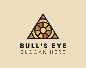 Stained Glass Eye logo design