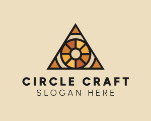 Stained Glass Eye logo design