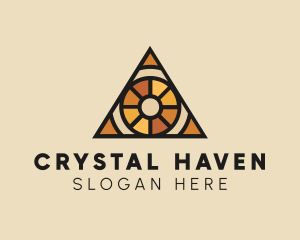 Stained Glass Eye logo design