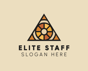 Stained Glass Eye logo design