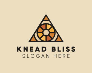 Stained Glass Eye logo design