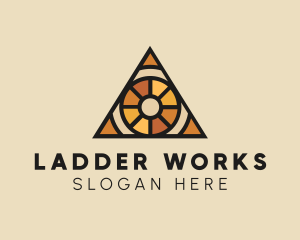 Stained Glass Eye logo design