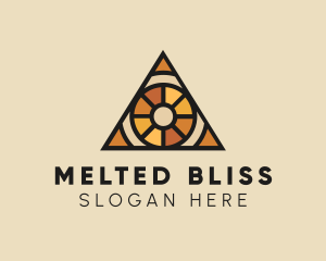 Stained Glass Eye logo design