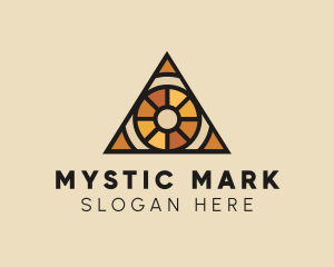 Stained Glass Eye logo design