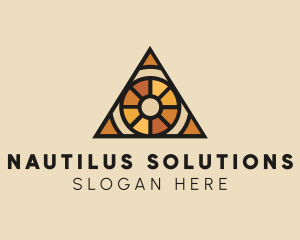 Stained Glass Eye logo design