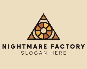 Stained Glass Eye logo design