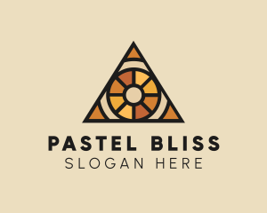 Stained Glass Eye logo design