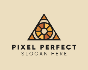 Stained Glass Eye logo design