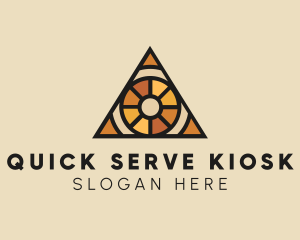 Stained Glass Eye logo design