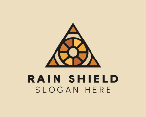 Stained Glass Eye logo design