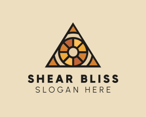 Stained Glass Eye logo design