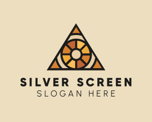 Cultural - Stained Glass Eye logo design