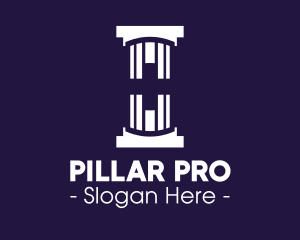 Health Medical Pillar  logo design