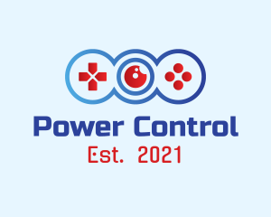 Control - Gaming  Controller Lens logo design