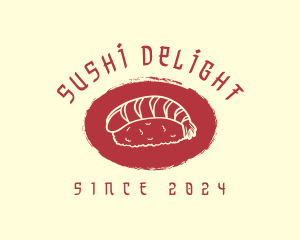 Oriental Japanese Sushi  logo design