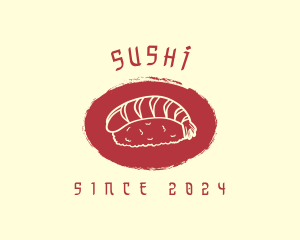 Oriental Japanese Sushi  logo design