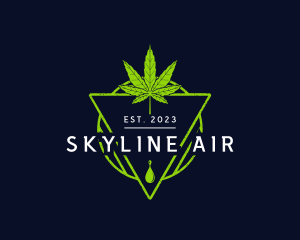 Marijuana Oil Dispensary Logo