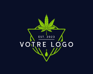 Marijuana Oil Dispensary Logo
