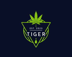 Cbd - Marijuana Oil Dispensary logo design