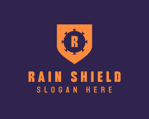 Virus Shield Protection logo design