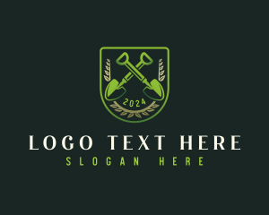 Shovel Landscaping Horticulture Logo