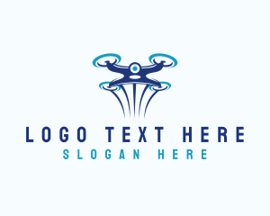 Security - Drone Aerial Photography logo design