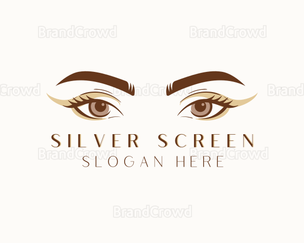 Elegant Beauty Eyelash Logo