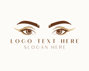Elegant Beauty Eyelash Logo