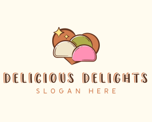 Mochi Rice Cake logo design