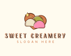 Mochi Rice Cake logo design