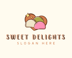 Mochi Rice Cake logo design