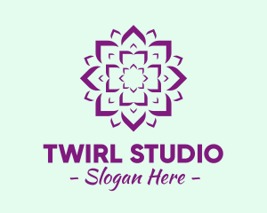 Yoga Lotus Studio logo design