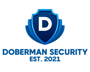 Anti Malware Security Lettermark logo design